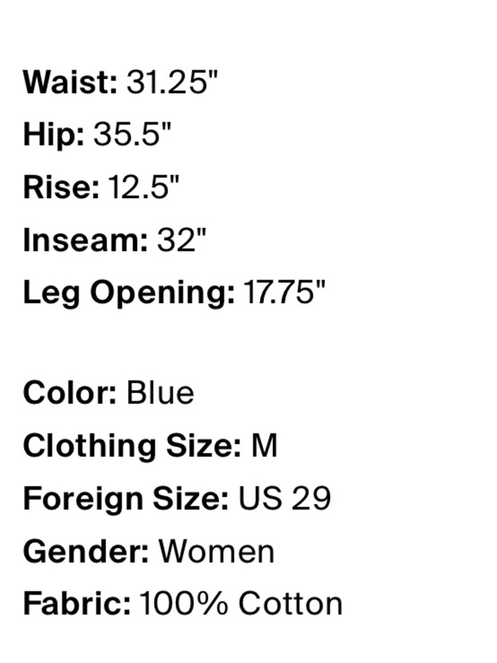 Anine Bing Women's Jeans - Picture 3 of 3